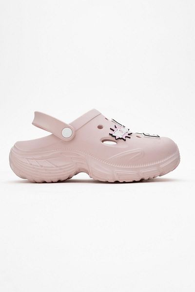 CCWAY AYAKKABI Women's Sabo Slippers Pudra