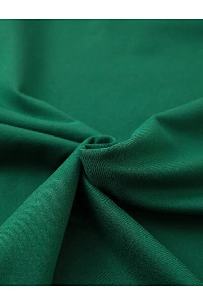 caddekombin Pembe Zambak Göğüs Baskılı Pamuk Penye Yeşil Tişört