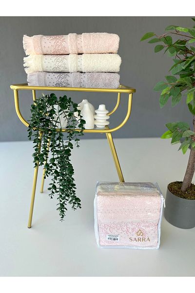 sarra 50X90 Spring 3-Piece Towel V1