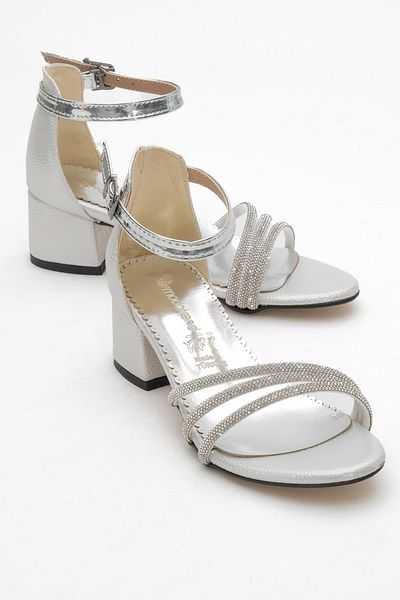 CCWAY AYAKKABI Children's Stone Heeled Sandals;