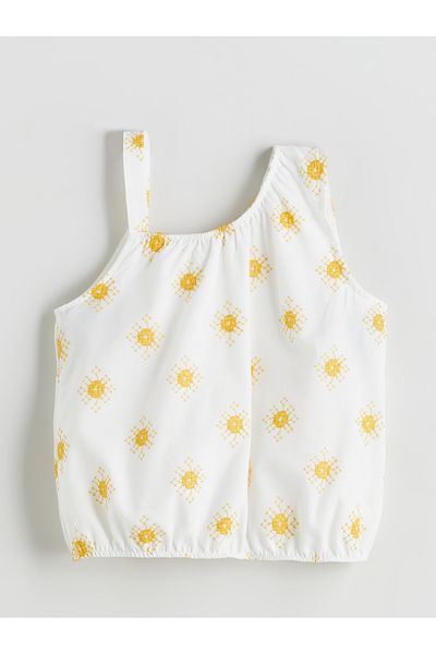 LC Waikiki Bluzka dziewczęca z haftem Crop