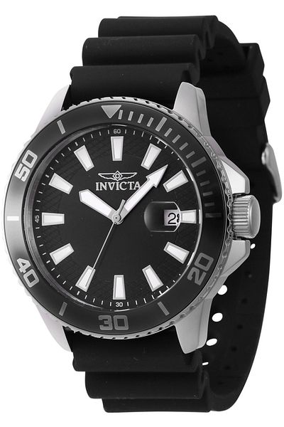 Invıcta Ρολόι Invicta για άνδρες 46087 Pro Diver σε ασημί απόχρωση με μαύρο καντράν