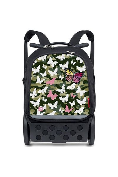 Nikidom Ghiozdan Nikidom Roller Up Butterfly Camo, 46 x 20 x 29 cm