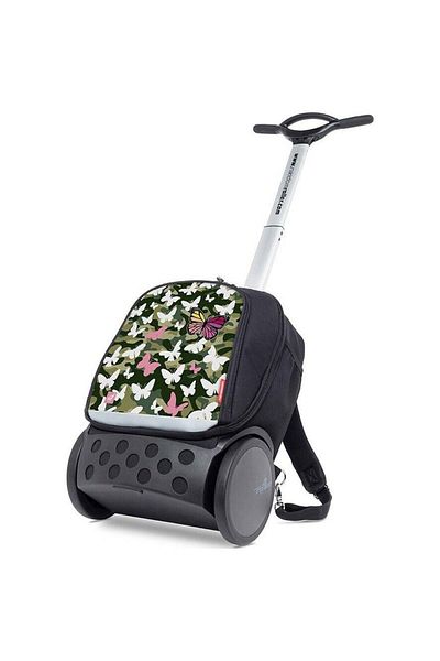Nikidom Ghiozdan Nikidom Roller Up Butterfly Camo, 46 x 20 x 29 cm