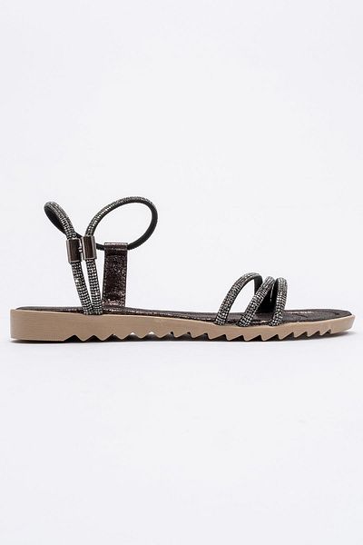 CCWAY AYAKKABI Women's Stone Sandals Platinum