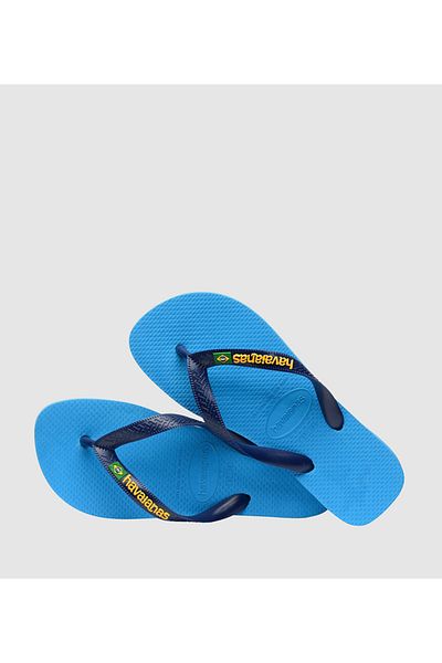 Havaianas Blue HAV. BRASIL LOGO Unisex Sandal