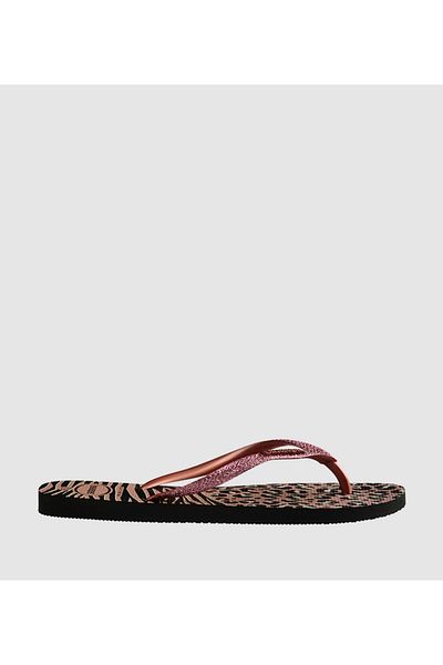 Havaianas Black HAV. SLIM ANIMALS MIX Women's Sandal