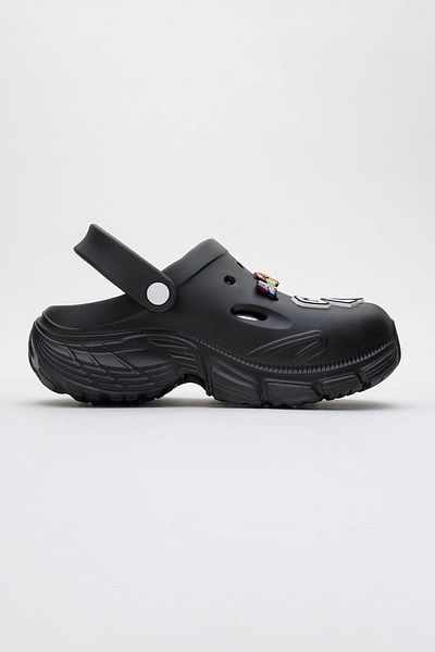 CCWAY AYAKKABI Women's Sabo Slippers BLACK