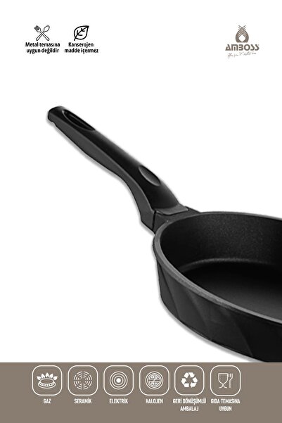 Amboss Vento Casting Titanium Coated Pan 18X5 cm