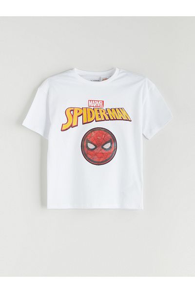 LC Waikiki Koszulka dla chłopca z nadrukiem Spider-Mana