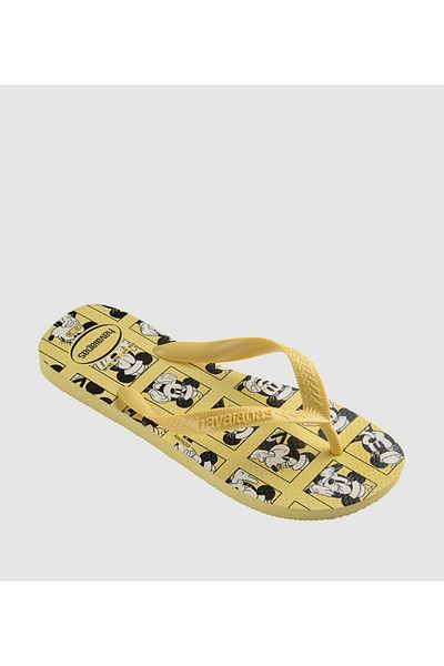 Havaianas صندل ديزني أصفر للجنسين من HAV. TOP