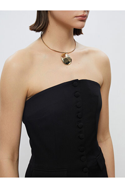 LC Waikiki Blůza s knoflíky na krku bez ramínek