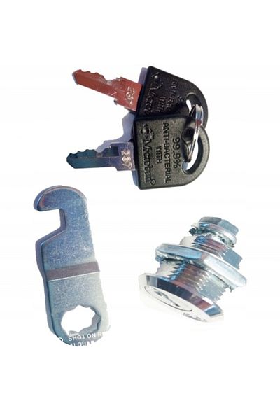 ORYX Cylinder Lock with Cam for Mailboxes, Chrome Steel ZSP01