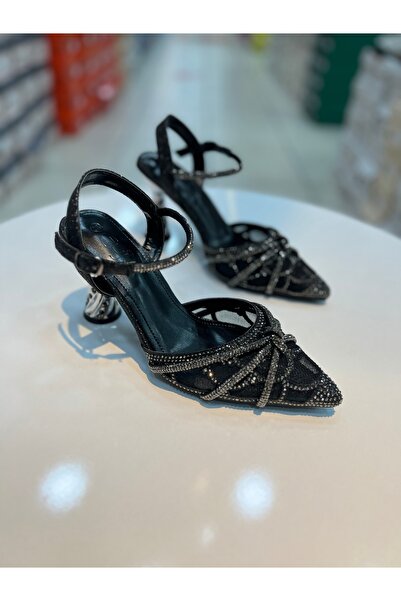 Guja Pantofi cu toc pentru femei din tul Stone importat