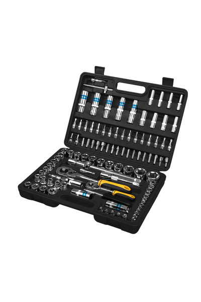 OEM Trusa scule chei tubulare 1/4" + 1/2" 94 buc