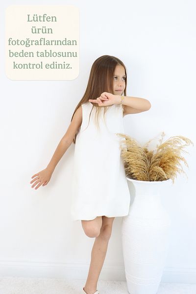 FESSHERA KİDS 🌟   Φόρεμα με ανάγλυφο σχέδιο για κορίτσια με μπαλόνι κομμένο ειδικό σχέδιο 🌟