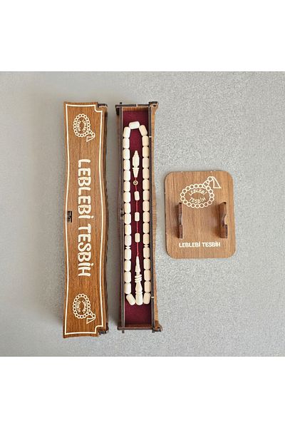 LEBLEBİ TESBİH Erbabacan Master Ringed Imameli Narcil Prayer Beads Lt1387