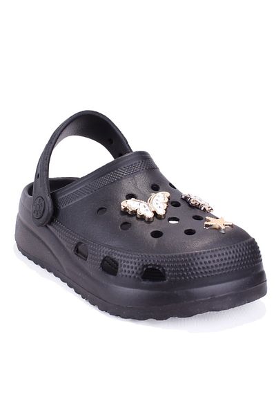 DAGOSTER Dza75-205 Black Stone Orthopedic Daily Cross Sports Women's Slippers