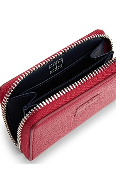 Tommy Hilfiger Tjw Must Small Za Women's Red Wallet Aw0Aw17642Xj9