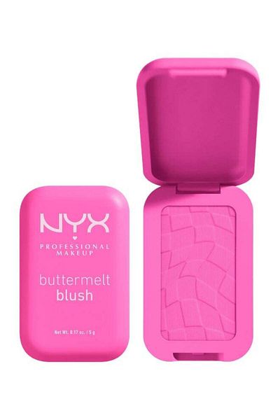 NYX Professional Makeup Buttermelt Blush, Powder Blush, Up To 12 H Wear, Fade & Transfer Resistant,