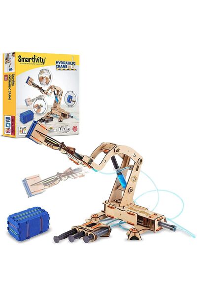 Smartivity Pump It Move It Hydraulic Crane S.T.E.M