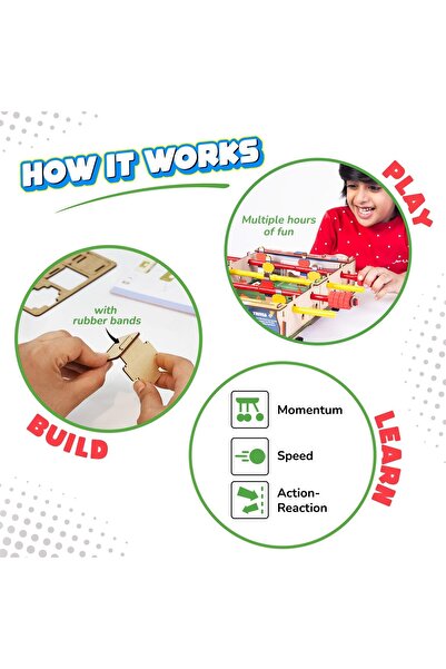 Smartivity DIY Foosball Mini Football Soccer Table STEM Educational Construction Toy for Kids 6-14