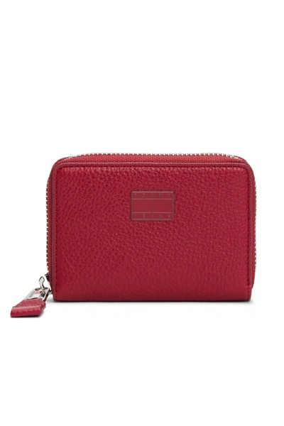 Tommy Hilfiger Tjw Must Small Za Women's Red Wallet Aw0Aw17642Xj9