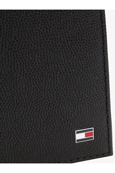 Tommy Hilfiger TH FLAG CC AND COIN Pánská černá peněženka AM0AM13519BDS