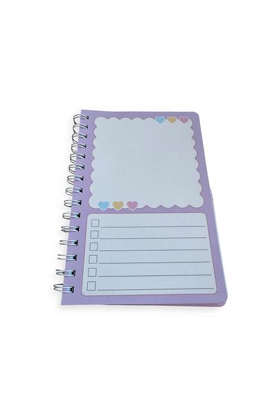 Polin Capybara Themed Cute Spiral Notepad, Pastel Colored, Daily Planning