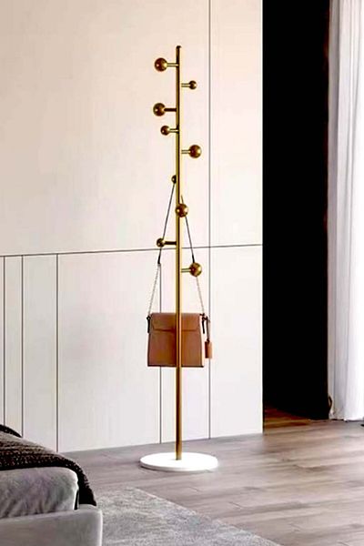 Generic Metal clothes hanger and rack with hooks
