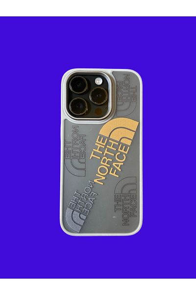 THE NORTH FACE The North Face case, compatible with Iphone 15, grey
