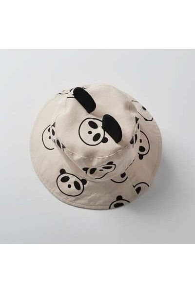 tgc Kids Summer Cotton Bucket Hat No Deformation Sun Protection for All Season Beach Vacation Getawa