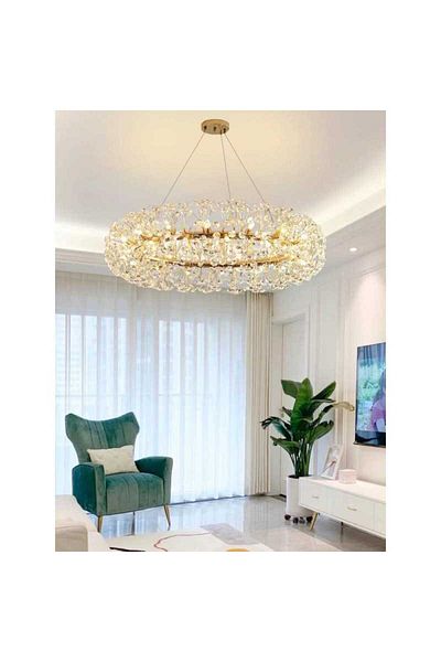 Jiju Luminastar Gold Chandelier