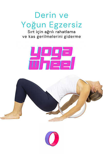 welcomein Pilates Ve Yoga Wheel Balance Kaymaz Yoga Çemberi Pilates Tekerleği Kaymaz