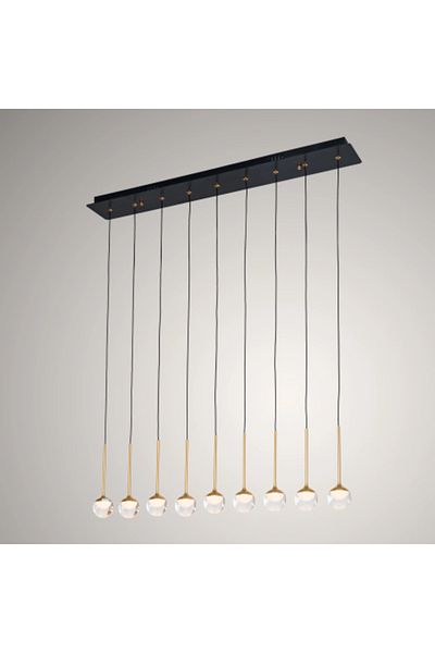 Jiju Led Chandelier Gold Bila 36w Neutral Light