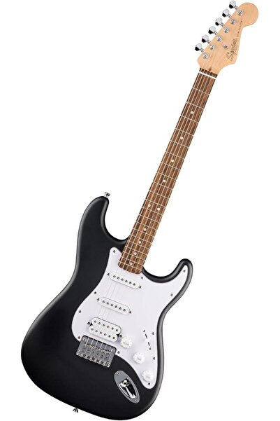 SQUIER Debut Stratocaster HSS Sabit Köprü Laurel Klavye Black Elektro Gitar