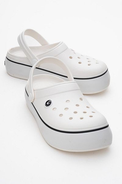 CCWAY AYAKKABI Sabo women's slippers white