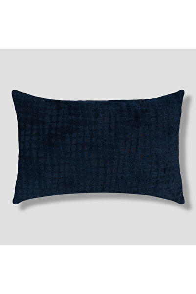 Sezyon Husă de pernă cu model Riva 40x60 albastru noapte