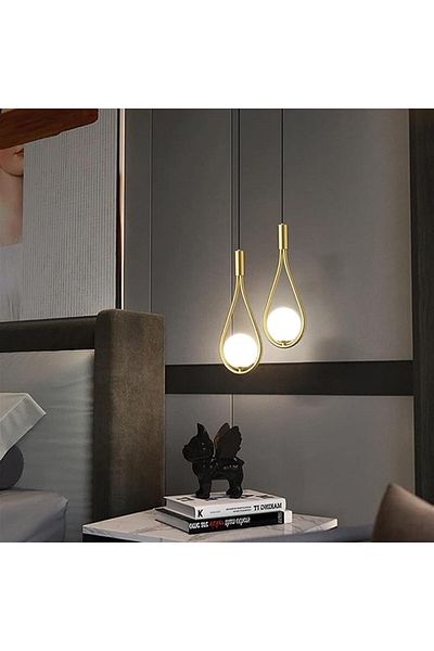 Jiju Chandelier On Cable E14 Gold