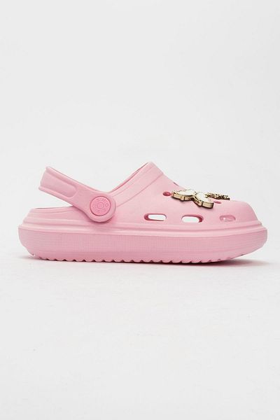 CCWAY AYAKKABI Children's Accessory Sabo Slippers 31-35 Pink
