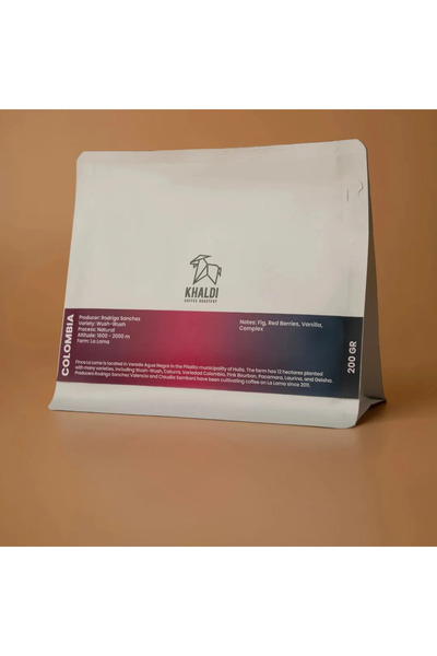 KHALDİ COFFEE Colombia La Loma Wush-Wush Natural