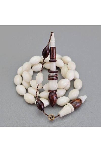 LEBLEBİ TESBİH Erbabacan Master Snake Tree Combination Ringed Imameli Narcil Prayer Beads Lt1389