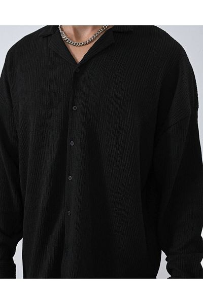MARRAKECH Men's Crinkle Long Sleeve Shirt
