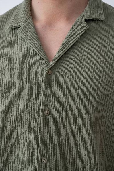 MARRAKECH Men's Crinkle Long Sleeve Shirt