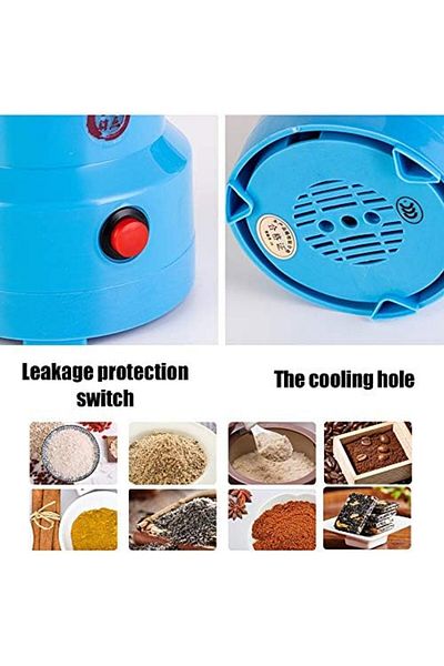Generic Multipurpose Electric Coffee Bean Grinder Stainless Steel Grinding Machine for Seeds Spices Herbs Nu