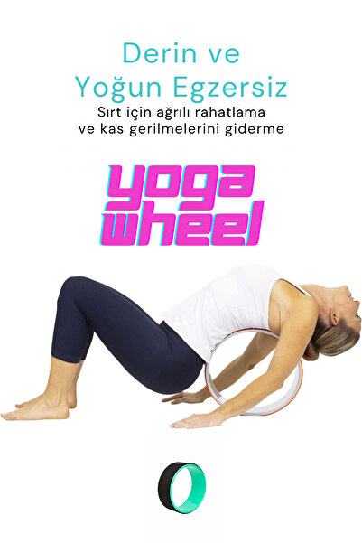 welcomein Pilates Ve Yoga Wheel Balance Kaymaz Yoga Çemberi Pilates Tekerleği Kaymaz