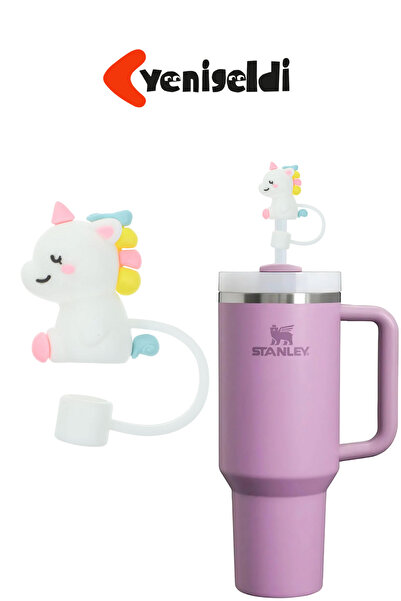 Yenigeldi 1 Adet 10mm Uyumlu Unicorn Silikon Pipet Kapağı Pipet Tıpası