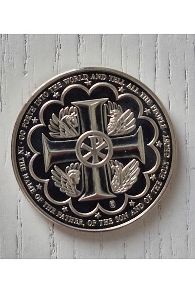 Edi Antik 2005 Pope Medal 3cm Diameter. In Clean Condition