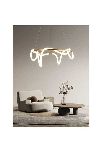 Sueva LED chandelier with 2.4G wifi remote control with light/cold/warm/neutral adjustable intensity D60CM