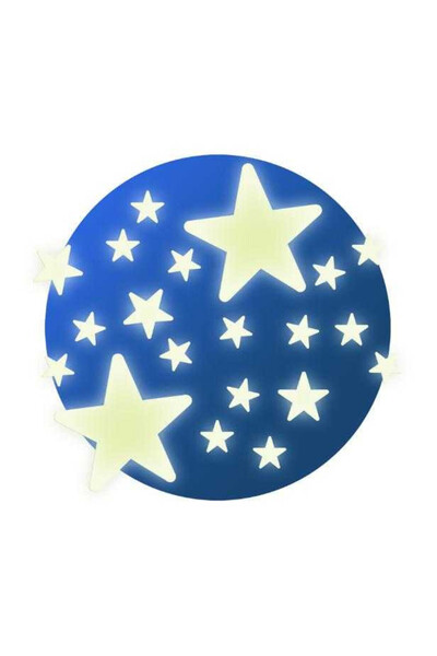 djeco Fluorescent decoration Stars, Djeco, edition for various ages